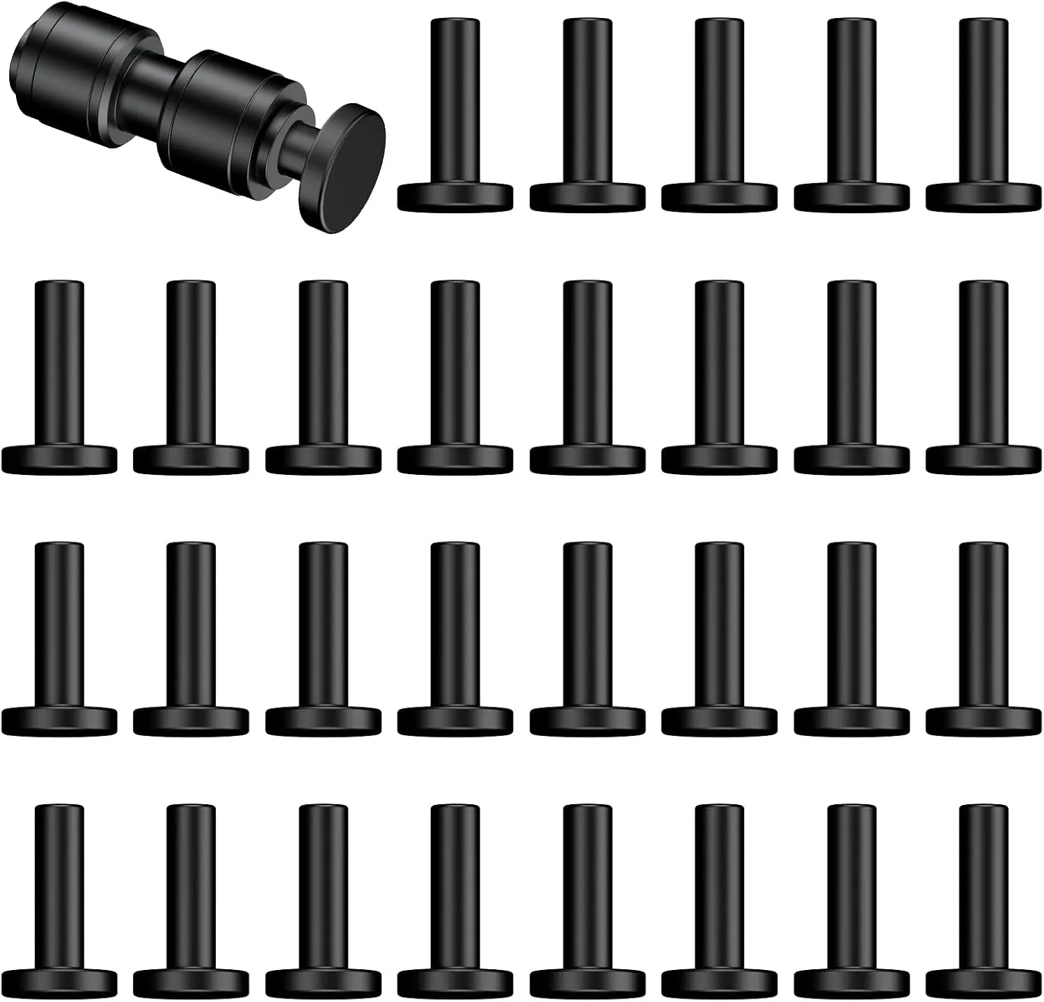 Pawfly 40 Pcs Quick Connect Drip Irrigation Fittings Kit for 1/4" Tubing, Push-to-Fit Drip Line Connectors Set with 10 Tees, 10 Couplings, 10 Elbows & 10 End Plugs, Anti-Leak Drip Irrigation Parts view 10